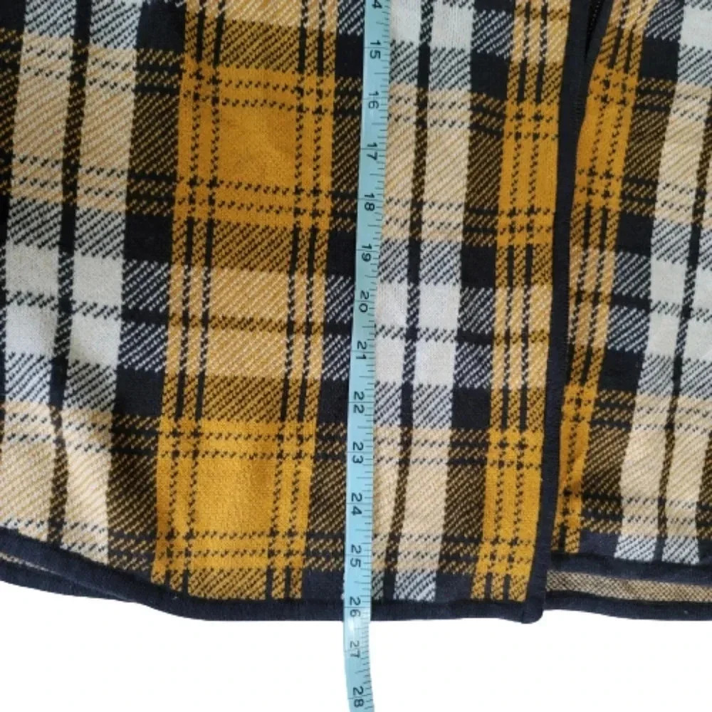 Jones new york plaid cape sweater Pancho size S/M - Picture 5 of 16